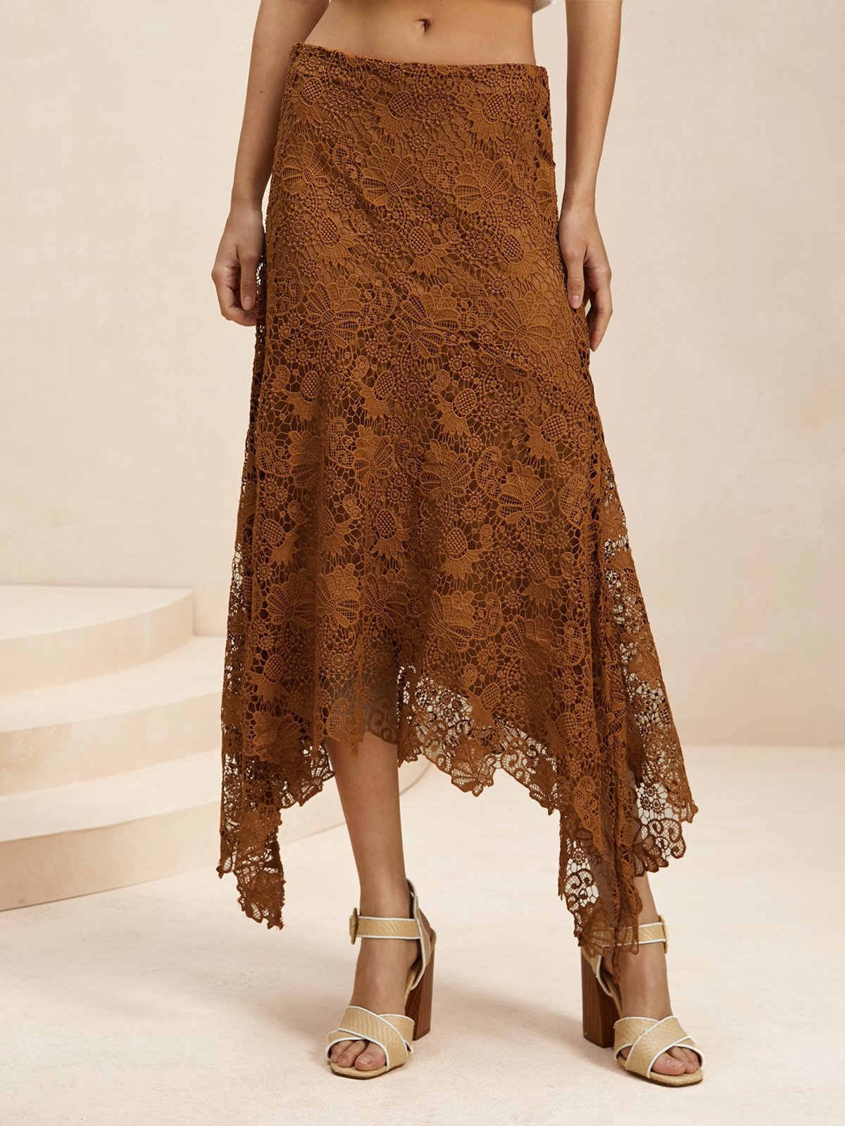 Lace Boho Skirt