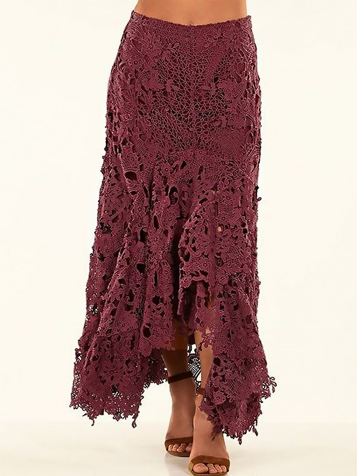 Lace Boho Skirt