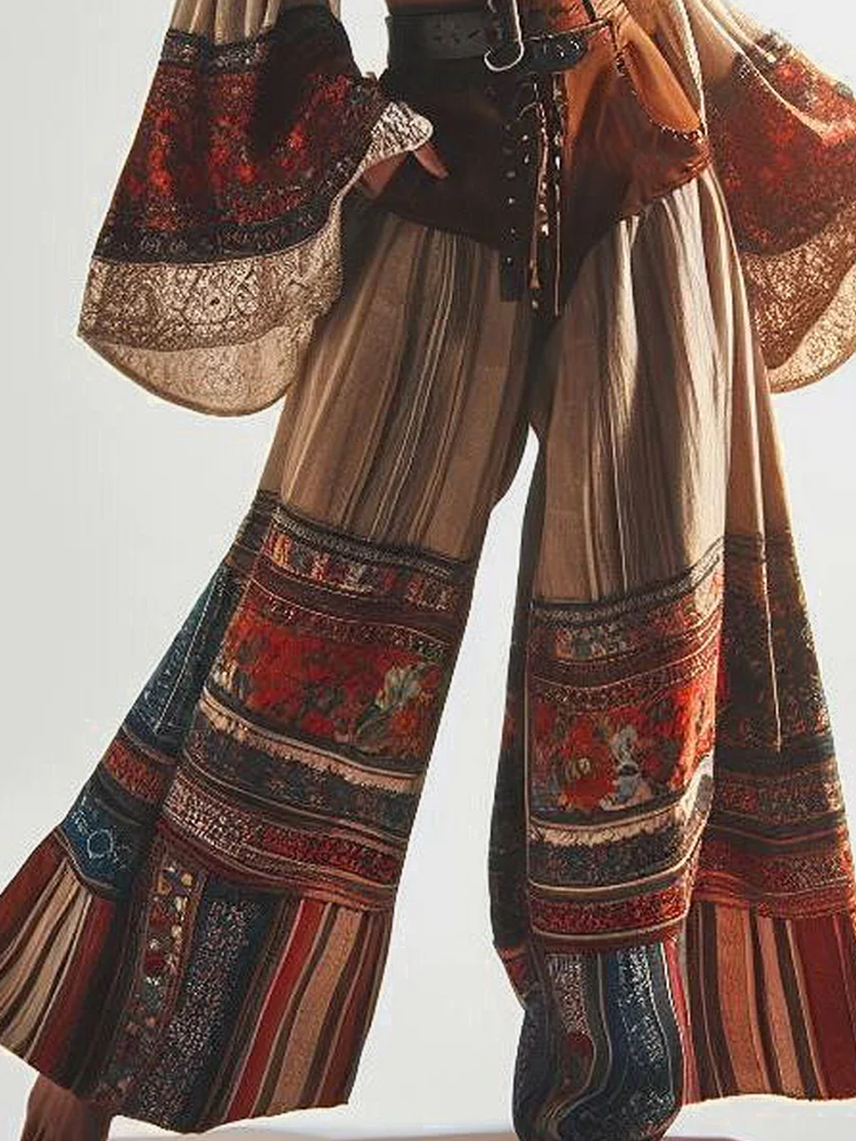 Ethnic Loose Vintage Pants