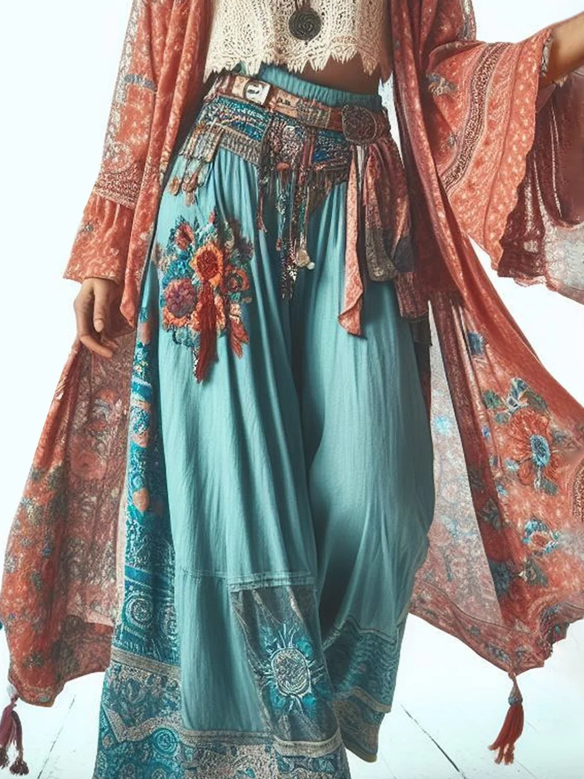 Ethnic Ethnic Loose Pants