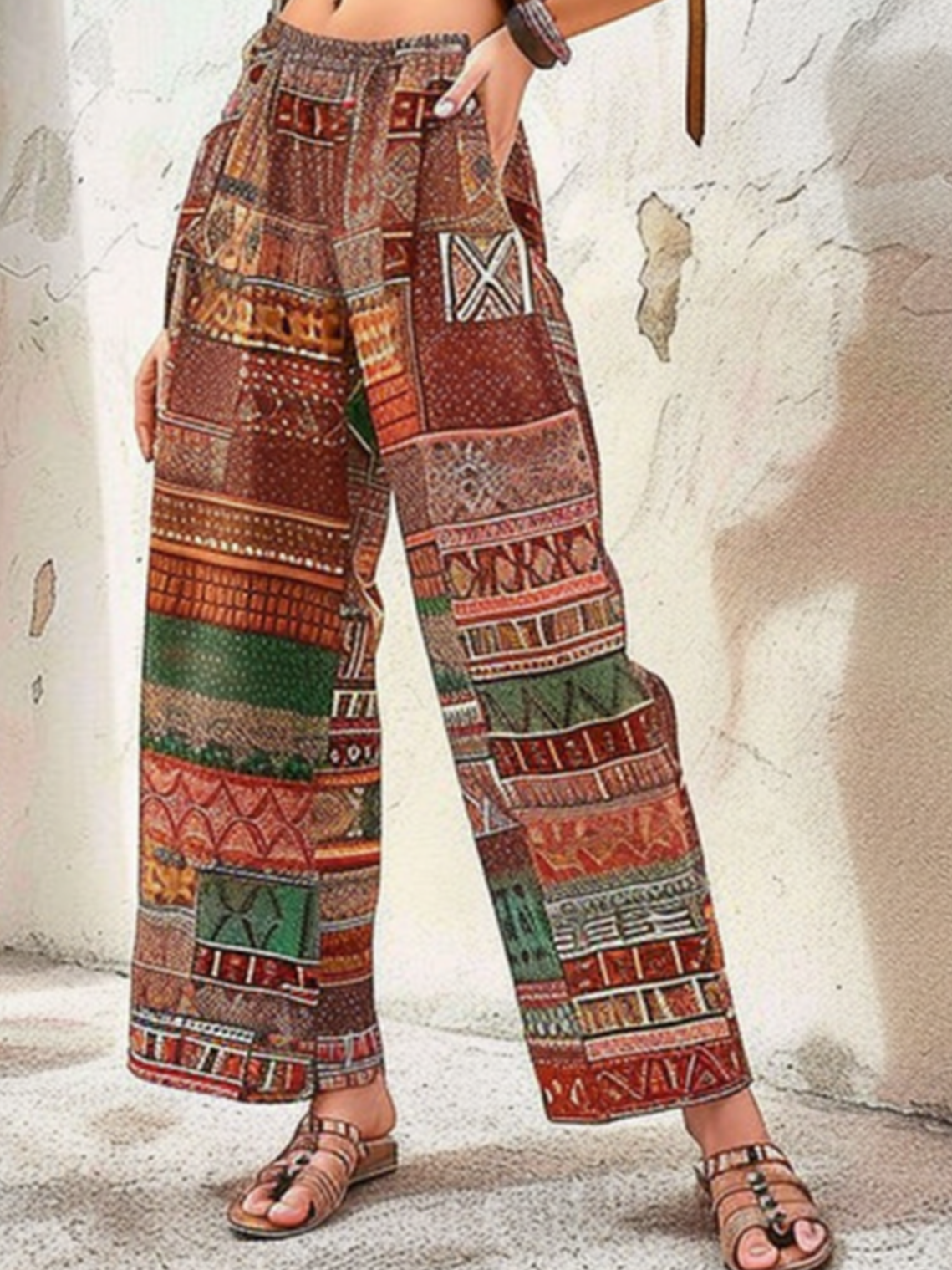 Vintage Loose Hippie Pants