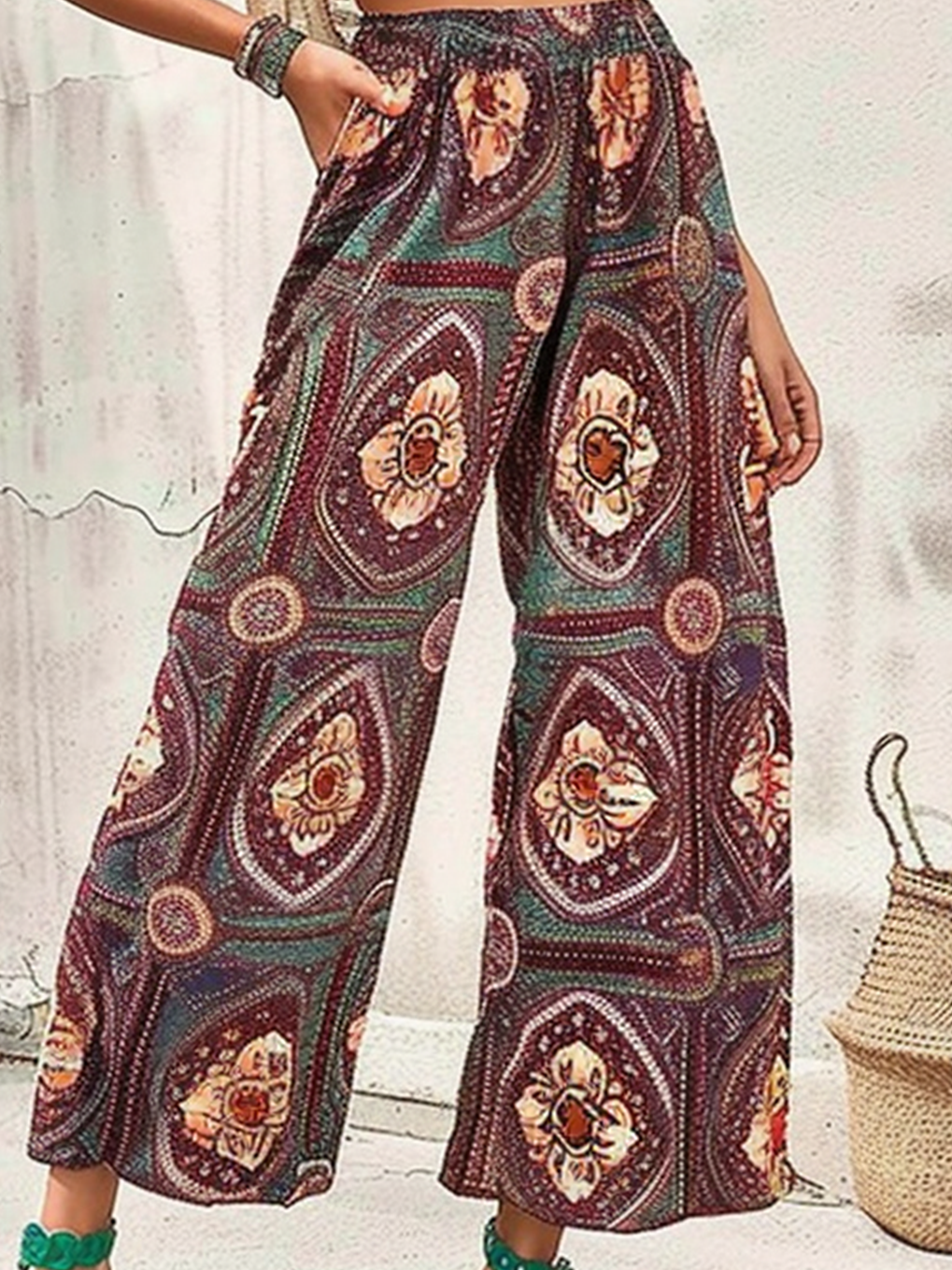 Ethnic Loose Ethnic Pants