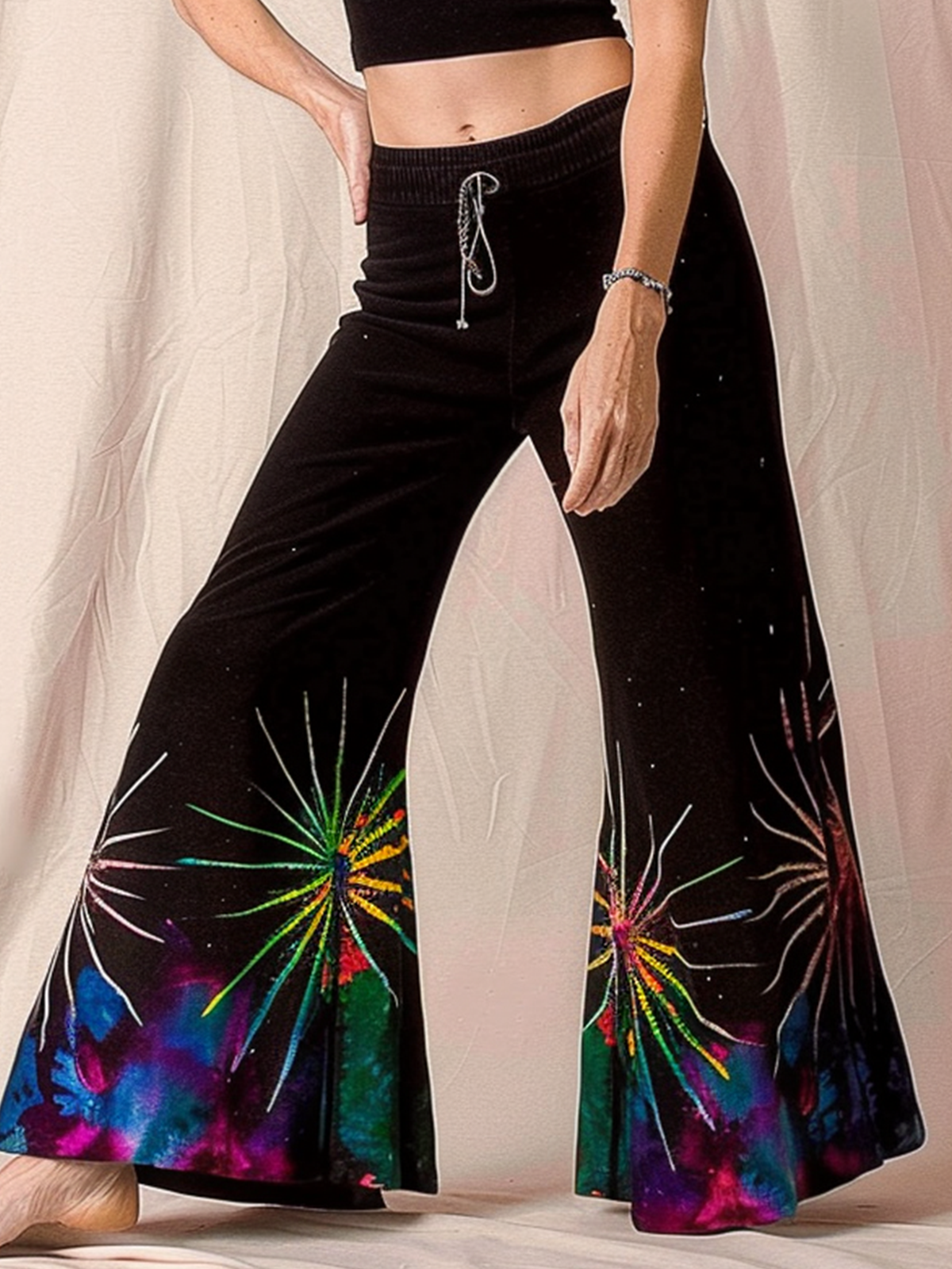 Loose Vintage Ethnic Pants