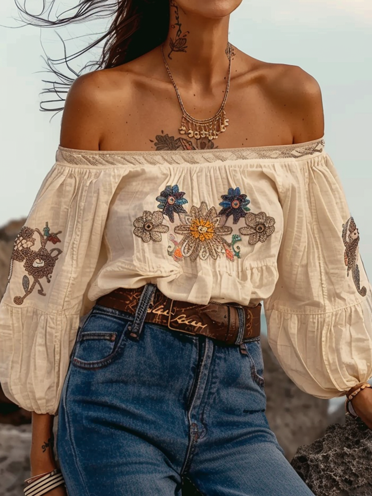 West Style Loose Blouse