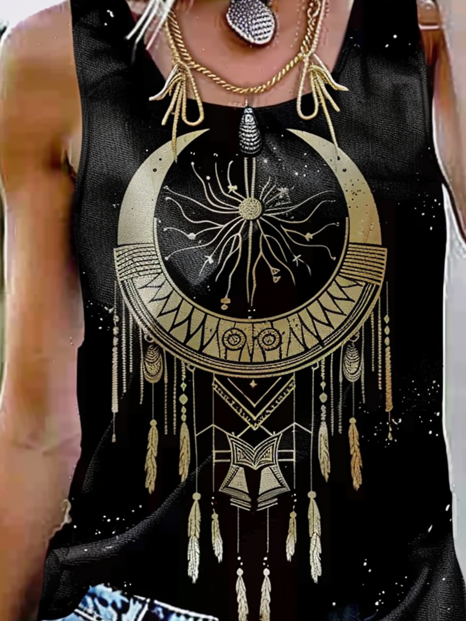 Ethnic Boho Tank Top